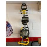 AUSTIN WORK LIGHTS, ASSORTED PORTABLE LED AND