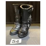 ENESCO CORPORATION FIGURINE, MOTORCYCLE BOOT