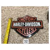 HARLEY-DAVIDSON WALL-MOUNTED KEY HOLDER, PLASTIC
