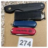 ASSORTED FOLDING KNIVES, INCLUDES STANLEY 10-049