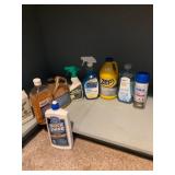 ASSORTED CLEANING SUPPLIES, INCLUDES EQUATE