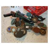 METABO W 8-115 QUICK ANGLE GRINDER, INCLUDES
