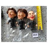 THE BEATLES FIGURINES, PLASTIC CONSTRUCTION,
