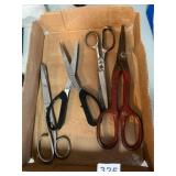 ASSORTED INDUSTRIAL SHEARS, INCLUDES FORGED STEEL
