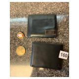 DICKIES LEATHER WALLET, ADDITIONAL LEATHER