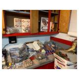 SHOE REPAIR SUPPLIES, INCLUDES ASSORTED LEATHER