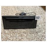 ONN DIGITAL ALARM CLOCK RADIO, LED DISPLAY, AC
