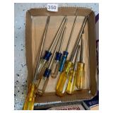 CRAFTSMAN AND POWR-KRAFT SCREWDRIVERS, ASSORTED