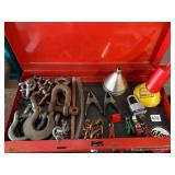 ASSORTED RIGGING HARDWARE, INCLUDES