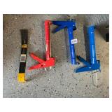 STANLEY WONDER BAR, ASSORTED CAULKING GUNS, METAL