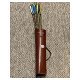 EASTON GAMEGETTER II ARROWS, ASSORTED FEATHER