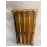 LOUISVILLE SLUGGER AND RAWLINGS BASEBALL BATS,