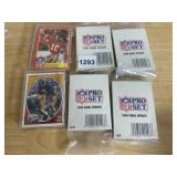 ASSORTED NFL FOOTBALL TRADING CARDS, INCLUDES PRO