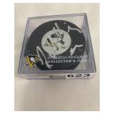 PITTSBURGH PENGUINS SIGNED HOCKEY PUCK, JOSEF