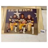PITTSBURGH STEELERS PHOTOGRAPH, FEATURES FRAN
