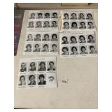 PITTSBURGH PENGUINS 1977-78 TEAM PHOTO SHEETS,