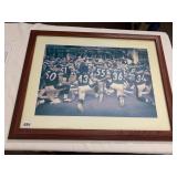 PITTSBURGH STEELERS, PHOTOGRAPHIC PRINT, LOCKER