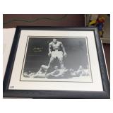 MUHAMMAD ALI, PHOTOGRAPHIC PRINT, BOXING THEME,