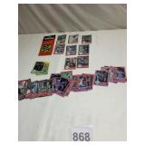 ASSORTED BASEBALL CARDS, INCLUDES WADE BOGGS, DON