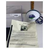 RIDDELL HINES WARD SIGNED SUPER BOWL XLIII MINI