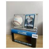 SEAN BURNETT SIGNED BASEBALL, BOWMAN TRADING