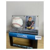 TOM GORZELANNY SIGNED BASEBALL, UPPER DECK ROOKIE