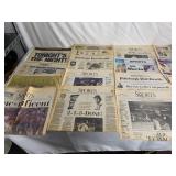 ASSORTED PITTSBURGH POST-GAZETTE AND DAILY NEWS