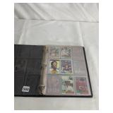 TOPPS NFL AND NHL SPORTS CARDS, STICKERS, BINDER,
