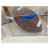 BADEN OFFICIAL SIZE FOOTBALL, SIGNED BY LYNN