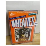 GENERAL MILLS WHEATIES CEREAL BOX, FRANCO HARRIS