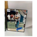DAN MARINO SIGNED PHOTOGRAPH, FRAMED, NFL