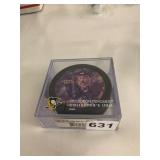 PITTSBURGH PENGUINS BRYAN TROTTIER HOCKEY PUCK,
