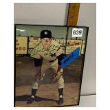 MICKEY MANTLE SIGNED PHOTOGRAPH, NEW YORK