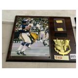 ERNIE HOLMES SIGNED PHOTOGRAPH, PITTSBURGH