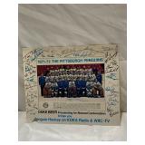 1971-72 PITTSBURGH PENGUINS TEAM PHOTO, SIGNED BY