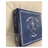 DONRUSS BASEBALL CARD ALBUM, INCLUDES ASSORTED