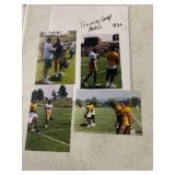 ASSORTED FOOTBALL TRAINING CAMP PHOTOGRAPHS,