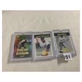 UPPER DECK BASEBALL CARDS, YOGI BERRA, JACKIE