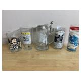 PITTSBURGH SPORTS DRINKING GLASSES, INCLUDES
