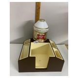 MILLER HIGH LIFE BAR CADDY, PLASTIC CONSTRUCTION,