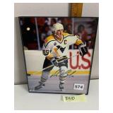MARIO LEMIEUX SIGNED PHOTOGRAPH, PITTSBURGH