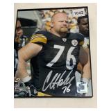 CHRIS HOKE, PITTSBURGH STEELERS, AUTOGRAPHED