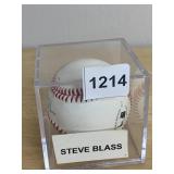 STEVE BLASS SIGNED BASEBALL, RAWLINGS OFFICIAL