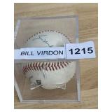 BILL VIRDON SIGNED BASEBALL, WILSON OFFICIAL