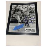 RAY GUY AUTOGRAPHED PHOTOGRAPH, BLACK AND WHITE,