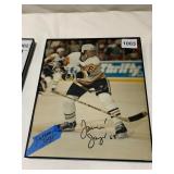 JAROMIR JAGR AUTOGRAPHED PHOTOGRAPH, PITTSBURGH
