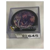 PITTSBURGH PENGUINS COLLECTOR PUCK, JOE MULLEN,