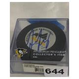 PITTSBURGH PENGUINS COLLECTOR PUCK, JAROMIR JAGR,