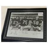 PITTSBURGH STEELERS SIGNED PHOTOGRAPH, THREE