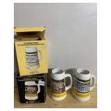 PITTSBURGH PIRATES COMMEMORATIVE STEINS, CERAMIC,